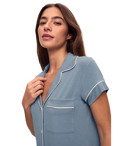 Eberjey Gisele Short Sleeve and Cropped Pant PJ Set3