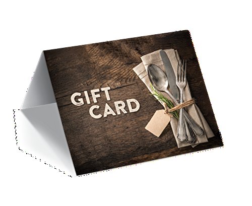 Amazon.com: Sell More Gift Cards Gift Card Presenter (Rustic Dinnerware ...