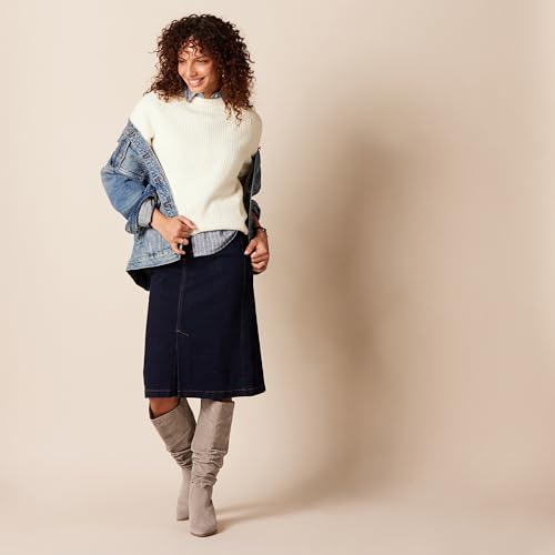 Image of Amazon Essentials Women's Ribbed Long Sleeve Crewneck Sweater