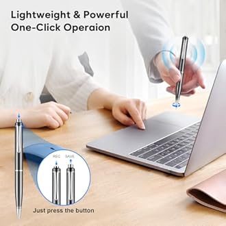 Voice Recorder with Playback, 128GB Digital Voice Activated Recorder with Intelligent Noise Reduction, Recording Device, 4800 Hours Smart Dictaphone for Conference