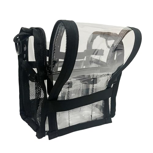 Borsa da viaggio per cosmetici trasparente con ampio spazio di archiviazione