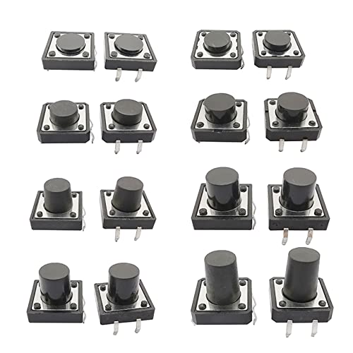 Micro interrupteur 12x12mm pour réparer soi-même la domotique et les appareils de la maison