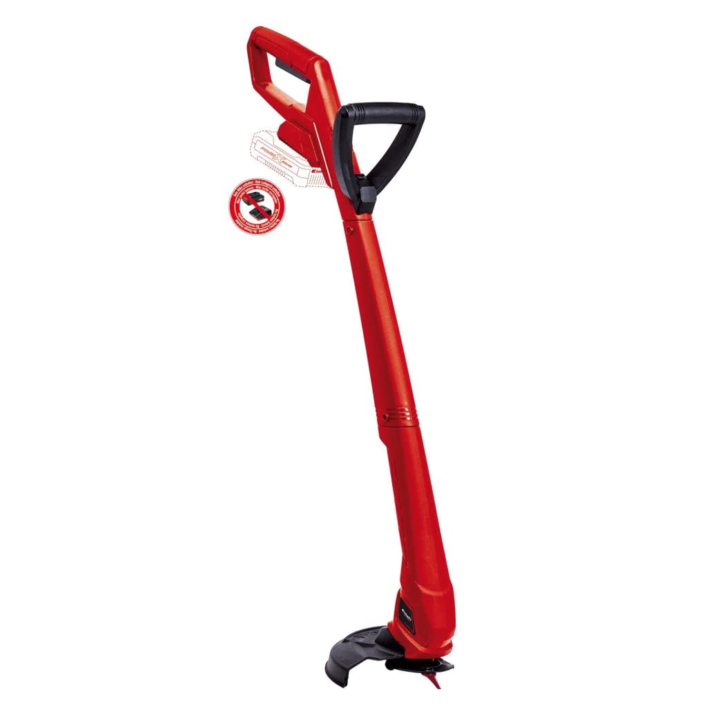 Einhell recortabordes a batería - GC-CT 18/24 Li P-Solo Power X-Change. 8500 rpm, ancho de corte de 24 cm, carcasa y empuñadura resistente a los impactos, incl. 20 cuchillas, sin batería/cargador