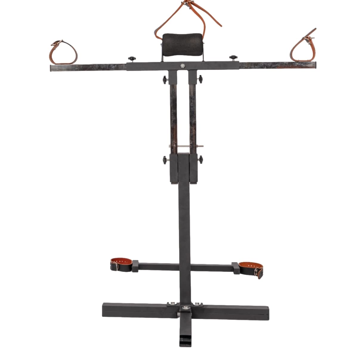 Pranger Mit Fesseln Sm Folter Sex Handschellen Halsband Metall Fesselgestell Holz Pferd Foltergerät Sklaven Sexspielzeug Für Männer Frauen Spreizstange Frauen BDSM Bondage Set