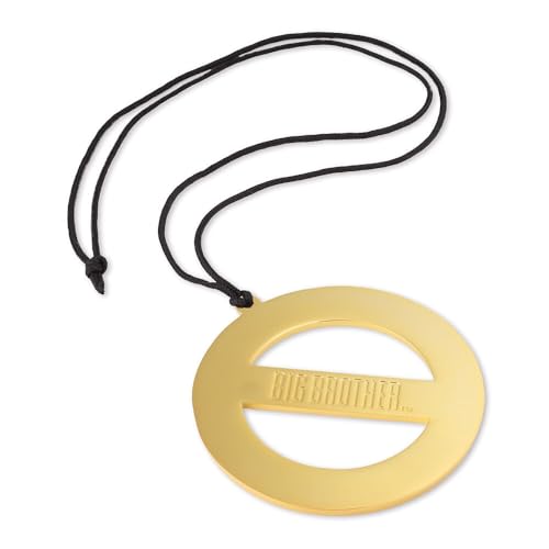 CBS Big Brother Veto Necklace, Official Metal Veto Medallion As Seen On Big Brother, Offically Licensed