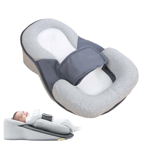 Image of Mltnh Rest Nest Baby Bed Acid Reflux with Strap, 2025 New Baby Pillow for Comfortable Play & Feeding Support (Regular)