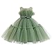 1-12 Years Girls Dress Sequin Lace Wedding Party Flower Dress