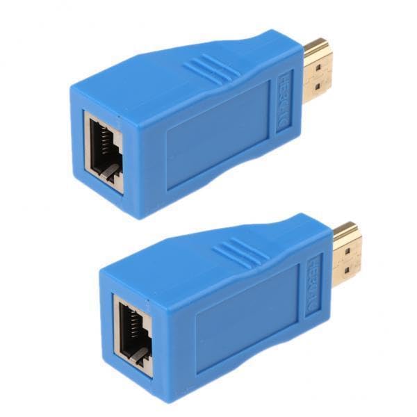 MERISHOPP 2Xhdmi1080P 30Meter Extender Over Ethernet LAN Cat5E/6 Network Cable Adapter|Computers/Tablets & Networking | Computer Cables & Connectors | Monitor/Av Cables & Adapters-image-38