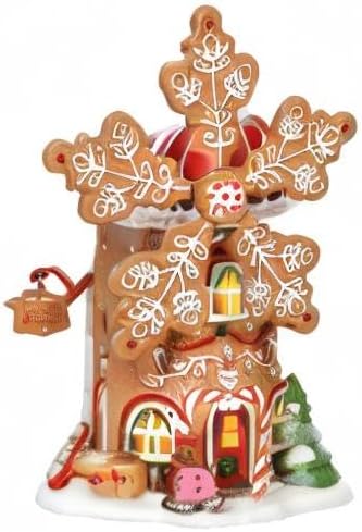 Miniatura 6 de Department 56 North Pole Village - Molino de galletas de jengibre animado, 7.64 pulgadas, multicolor