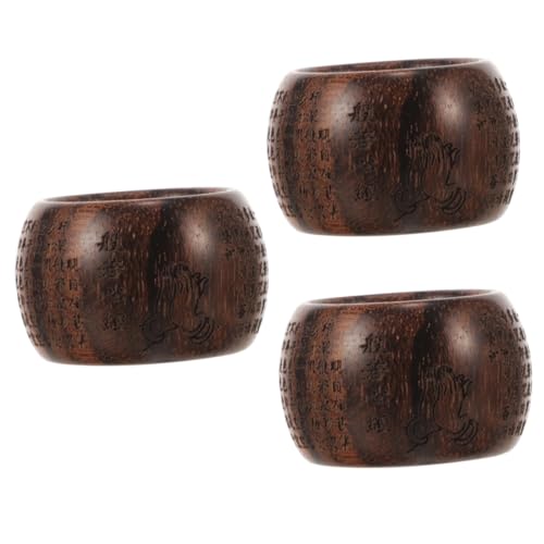 Bague Prajna Coeur Sutra bijoux homme ornement doigt bois