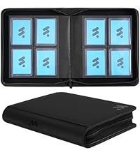Amazon.com: MORABTO Premium 1000+ Pockets Card Binder,16 Pockets Trading Card  Binder Ringless Side Loading Trading Card Album Folder for TCG -Blue : Toys  & Games