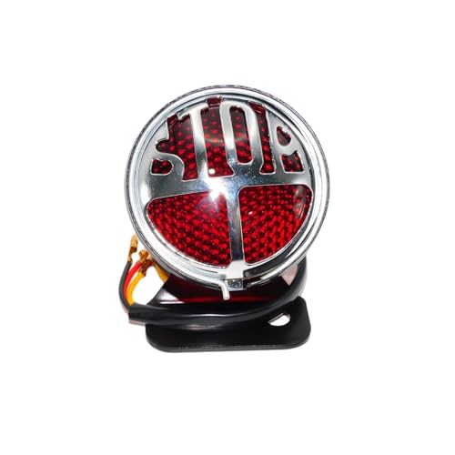 Feu stop arrière pour moto finition robuste compatible Softail XL883