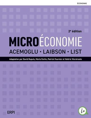 Microéconomie: Manuel + version numérique 12 mois