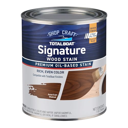 TotalBoat Shopcraft Signature Interior Wood Stain - Provincial Quart