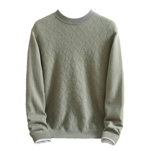 Pull homme cachemire chaud contre le froid hivernal coupe slim Kelsiop