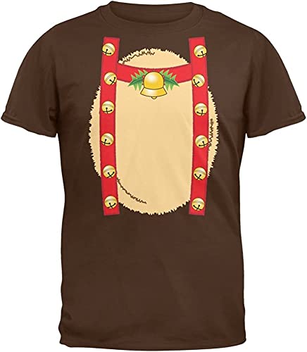 Reindeer with Bells Costume Adult T-Shirt