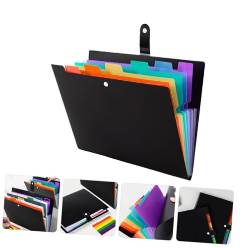 Organiseur de dossiers multi-couches de bureau : trieur extensible à compartiments Ipetboom - 6
