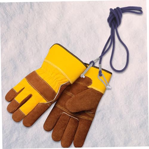 Gadpiparty 2Pcs Glove Lost Rope Holders Comfortable Neck Strap for Stylish Winter Accessory for Boys Washable Mitten Clips4
