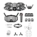 DJI Neo 2 Motion Fly More Combo Bundle mit Zubehör, 4K Drohne für Einsteiger mit RC Motion 3 und Goggles N3, Stabile Übertragung mit Digitalem Sendeempfänger, FPV-Flug, 3 Akkus (Ladestecker)