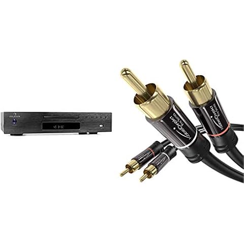 auna AV2-CD509 CD-Player MP3-Player schwarz & KabelDirekt Cover