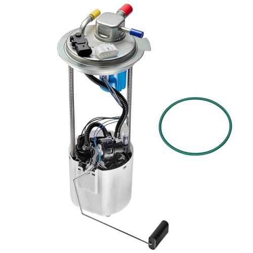 Image of E3747M Fuel Pump Assembly Compatible with GMC Sierra 1500 2007 2008 | V8 4.8L 5.3L 6.0L 6.2L, Compatible with Chevrolet Silverado 1500 2007 2008 V8 4.8L 5.3L 6.0L, Replace P76298M, F2758A, FG0808
