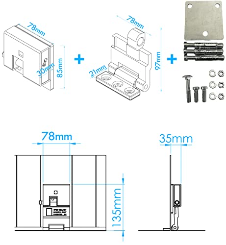 F.T. kit di sicurezza per porta basculante garage box SMART 4930 (SMART EVO Chiave di sicurezza)