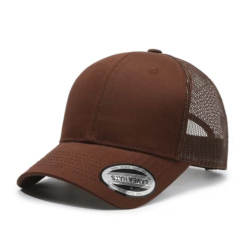 Gorra de camionero con logotipo personalizado que evita deformaciones y sudor en verano