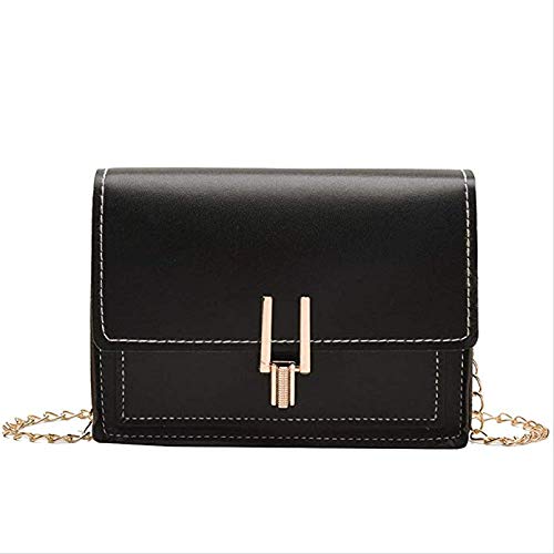 Sac à bandoulière avec fermoir triangle exclusif et design carré tendance