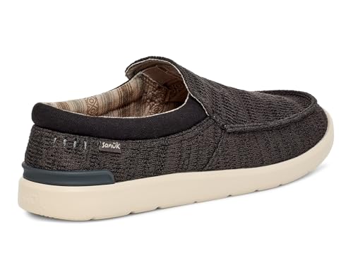 Sanuk Mens Hangout Lite Knit Loafers | Mens Shoes | Slip On Shoes for Men | Men's Slip-on Loafers | Removable Comfort Footbed4