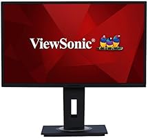 Viewsonic VG2448 60,5 cm (24 Zoll) Business Monitor (Full-HD, IPS-Panel, HDMI, DP, USB 3.0 Hub, Höhenverstellbar, Lautsprecher, Eye-Care, 4 Jahre Austauschservice) Schwarz