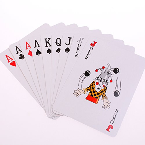 Pmland Giant 5 X 7 Inch Large Poker Index Playing Cards #TOP3
