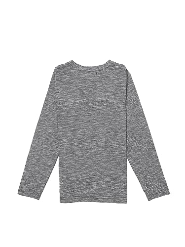 Silver Jeans Co. Boys Boys Space Dye Long Sleeve Henley T-Shirt2