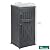 YITAHOME 60 Gallon Large Package Delivery and Storage Box, Double-Wall Resin Outdoor Package Delivery and Waterproof Deck Box for Porch, Curbside, 8.5 Cubic feet, Gray