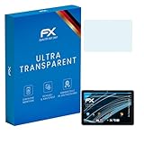 atFoliX Schutzfolie kompatibel mit Trekstor SurfTab Y10 Folie, ultraklare FX Bildschirmschutzfolie (2X)
