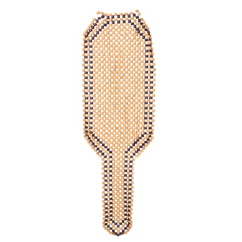 NULYLU 1Pc Car Wood Bead Seat Pad Auto Seat Cover for Gentle Massage Air Circulation for Long Drives Car Supplies for Fatigue Relief and Comfort