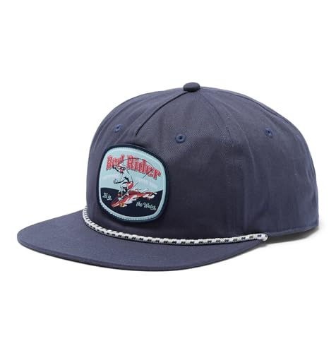 Columbia Unisex PFG Tack Snap Back Hat Nocturnal/Red Rider One Size