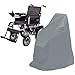 Vecchia Copertura Protettiva Per Sedia A Rotelle Elettrica Per Scooter, Copertura Protettiva Impermeabile in Tessuto Oxford 210, Copertura Per Sedile Per Il Trasporto Di Sedia A Rotelle,Grigio,100cm