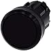 Siemens 3SU10000AA100AA0 Pushbutton, 22mm, Plastic, Maintained, Flush, Black