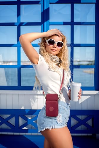 Image of JANKS Small Crossbody Bags for Women Mini Cell Phone Purses Handbag Shoulder Bag