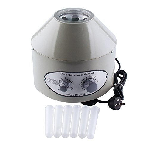Eleoption Electric Centrifuge Lab Medical Practice Timer 4000 RPM 20 ml x 6 110V