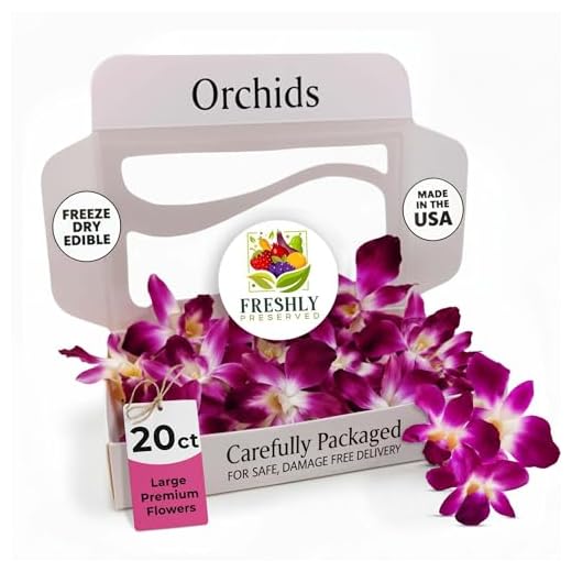 Freeze-Dried Edible Orchid Flowers