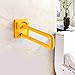 HQLCX Grab Bars Uchwyt do brodzika prysznicowego ze stali nierdzewnej, antypoślizgowy, uchwyt na szynę dla osób niepełnosprawnych, pomoc w starzeniu się, poręcz, kolor żółty