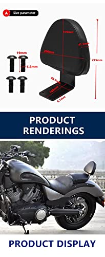 Sissy bar Victory Vegas dossier passager arrière moto custom 2010-2017 - 5