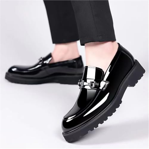 Men's Genuine Leather Slip-On Loafers Spring Business Casual Shoes Comfortable Driving Moccasins Breathable Dress Footwear3