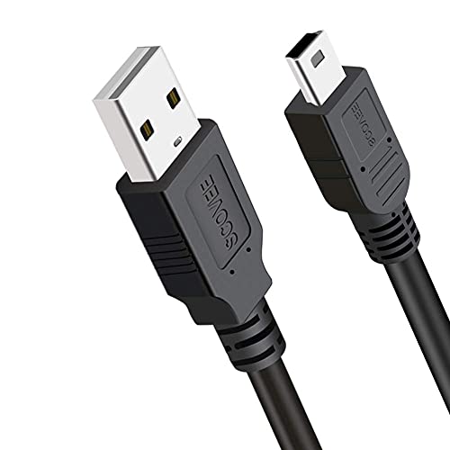USB Charger Cord for TI-84 Plus CE Graphing Calculator,TI 89,TI-Nspire CX/CAS,TI84 Plus CE Charger Color/C Silver Edition,Charging Power Data Cable for Texas Instruments Calculator Replacement (6ft)