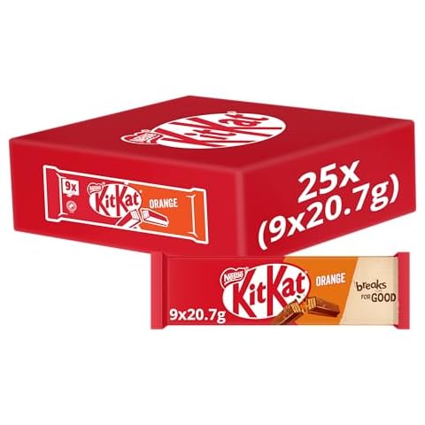 KitKat 2 Finger Orange Chocolate Biscuit Multipack Cover