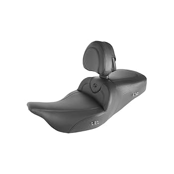 サドルマン 電熱ヒーテッドロードソファシート バックレスト付 サドルマン ロードソファー ヒーテッドシート ライダーバック