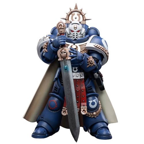 JOYTOY Warhammer 40k Ultramarines Captain in Gravis Armour Collection Modelo Anime Toys 1/18 Figura de acción