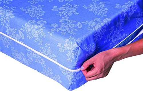 Rénove matelas damassé 160x200 pour masquer l'usure de votre lit - 3