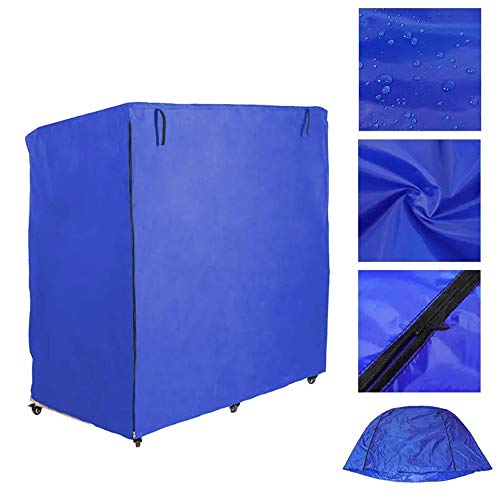 ZDAMN Sofa Cover outdoor Outdoor Patio Beach Chair Waterproof Covers 600D Oxford Furniture Dust (Color : Blue, Size : 120cm)